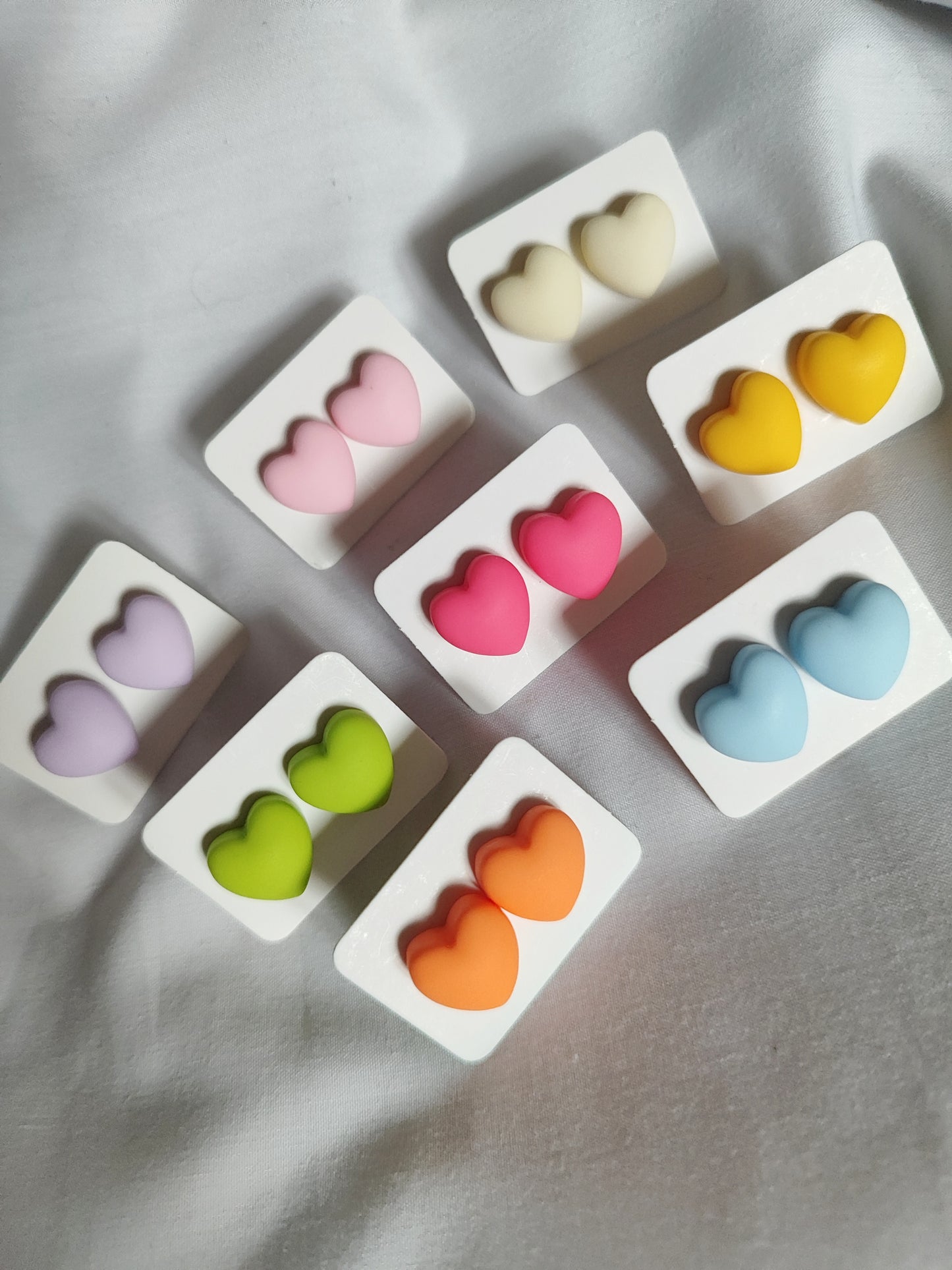 Σκουλαρίκια καρδούλες!