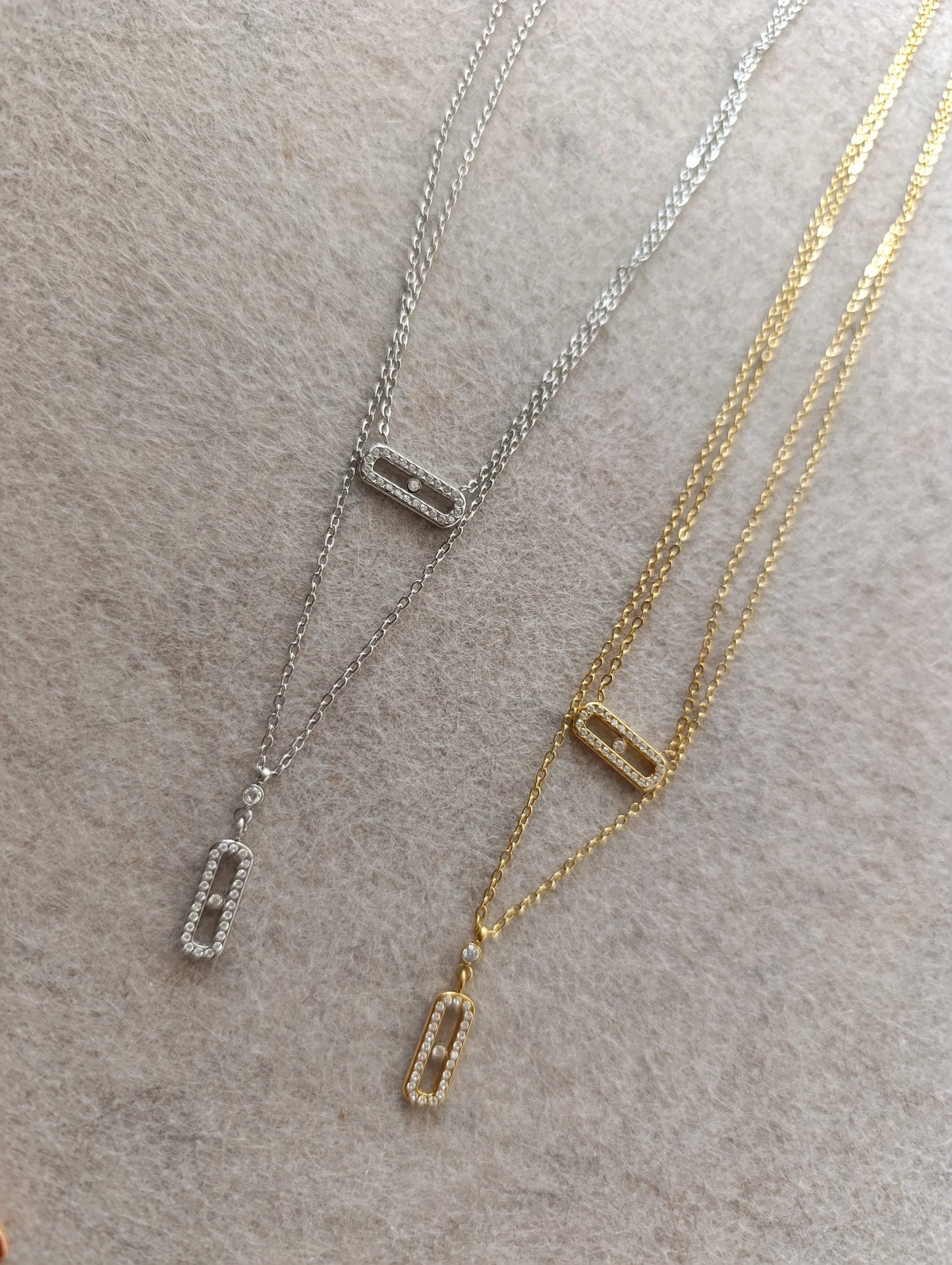 Ατσάλινα διπλά κολιέ!