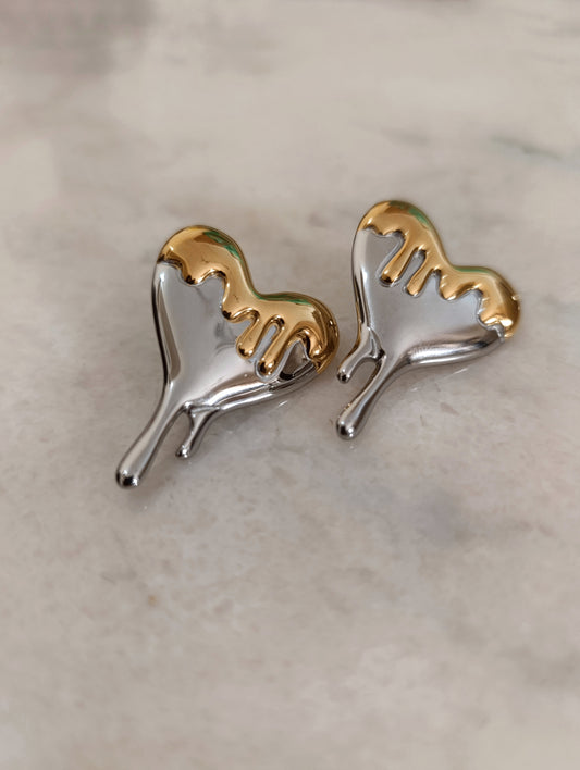 Ατσάλινα σκουλαρίκια!!